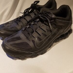 Nike Reax Training Running Gym Sneakers shoes, Triple Black Men size 12